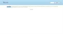 Desktop Screenshot of lbs.es